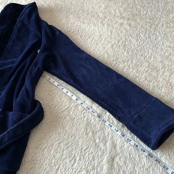 Polo Ralph Lauren plushy robe blue size medium - Picture 13 of 16